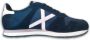 Munich Blauwe Casual Leren Sneakers oor Heren Blue Heren - Thumbnail 1