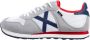 Munich Massana 434 Sneaker shoes in Suede Mesh fabric Us22Mu13 8620434 Grijs Heren - Thumbnail 3