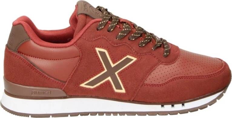 Munich Sneakers Rood Heren