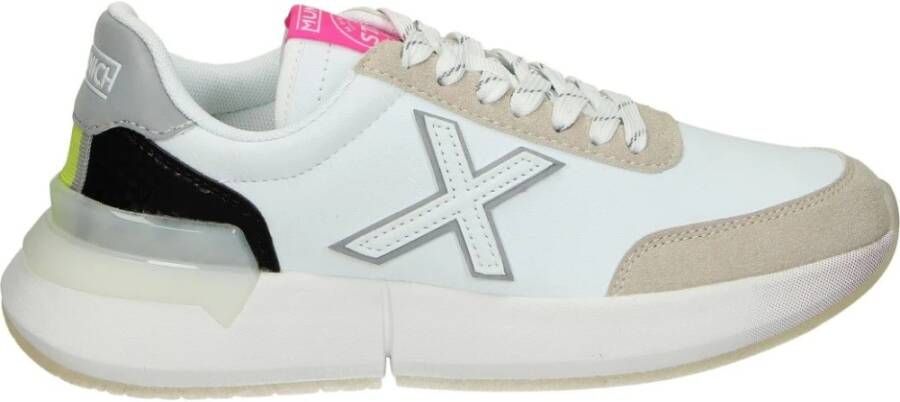 Munich Stijlvolle Dames Sneakers voor Casual Gelegenheden White Dames