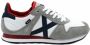 Munich Massana 434 Sneaker shoes in Suede Mesh fabric Us22Mu13 8620434 Grijs Heren - Thumbnail 1