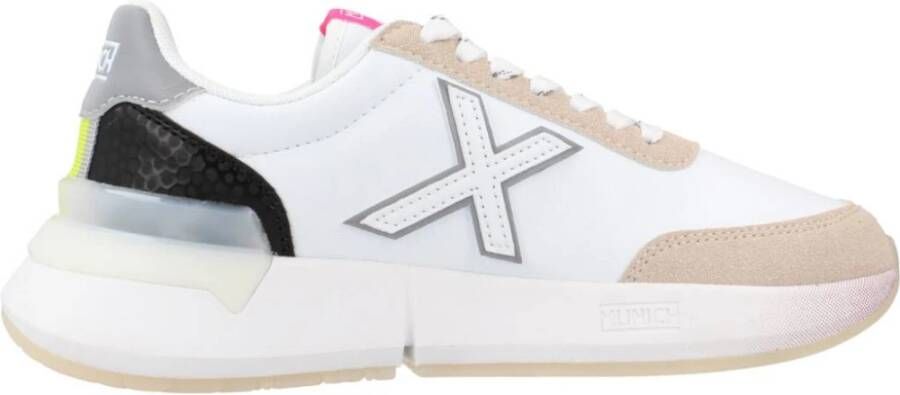 Munich Stijlvolle Dames Sneakers voor Casual Gelegenheden White Dames