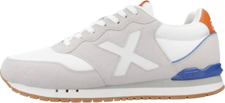 Munich Stijlvolle Dash Sneakers voor Mannen White Heren