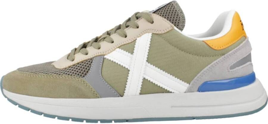 Munich Stijlvolle Herensneakers Green Heren