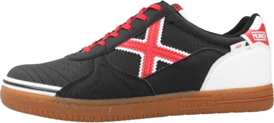 Munich Stijlvolle Sneakers voor Mannen Black Heren