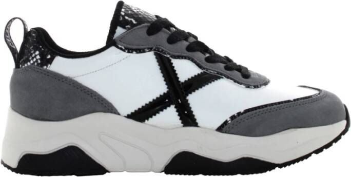 Munich Wave Sneaker Wit Eigentijdse Mode Multicolor