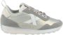 Munich Zilver Sportieve Leren Sneakers Vrouwen - Thumbnail 2