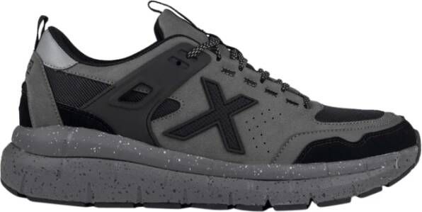 Munich Zwarte Sneakers Kava Stijl Black