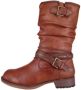 Mustang Shoes Winterlaarzen met siergespen op de slouchy schacht - Thumbnail 2