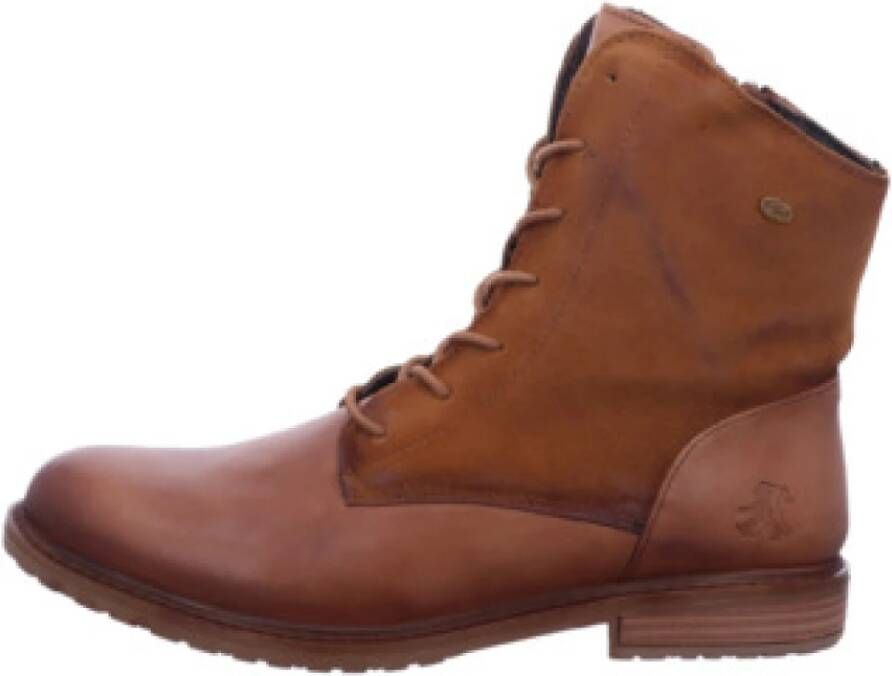 Mustang Bruine Dameslaarzen Weerbestendig en Stijlvol