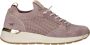 Mustang Lila Glitter Elastische Sneakers Pink Dames - Thumbnail 2