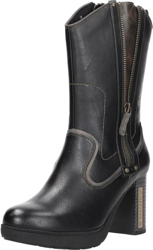 Mustang Enkellaarsjes Hak - Foto 4