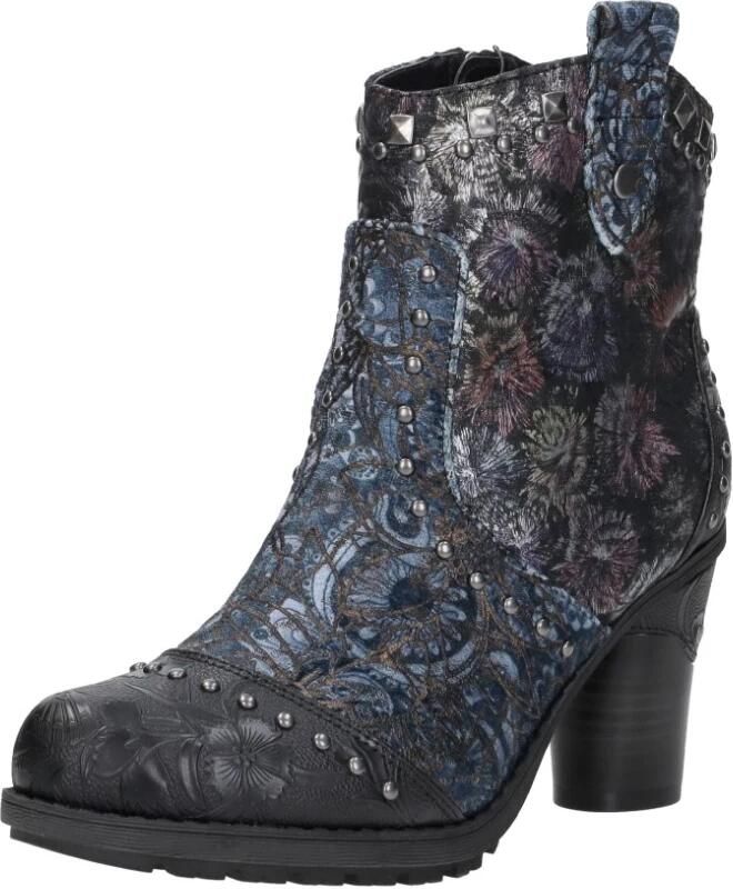 Mustang Enkellaarsjes Hak Enkellaarsjes Hak Zwart - Foto 3