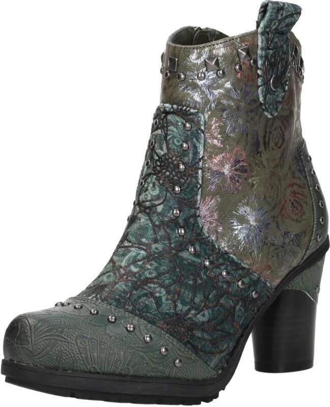 Mustang Enkellaarsjes Hak Enkellaarsjes Hak Khaki - Foto 3