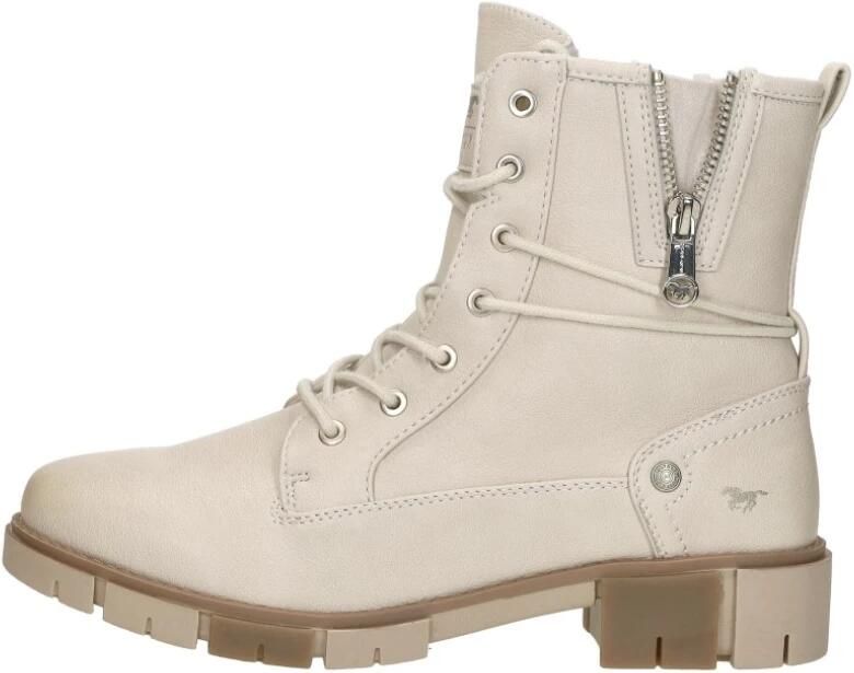 Mustang Dames Bottine Ivory Beige - Foto 3