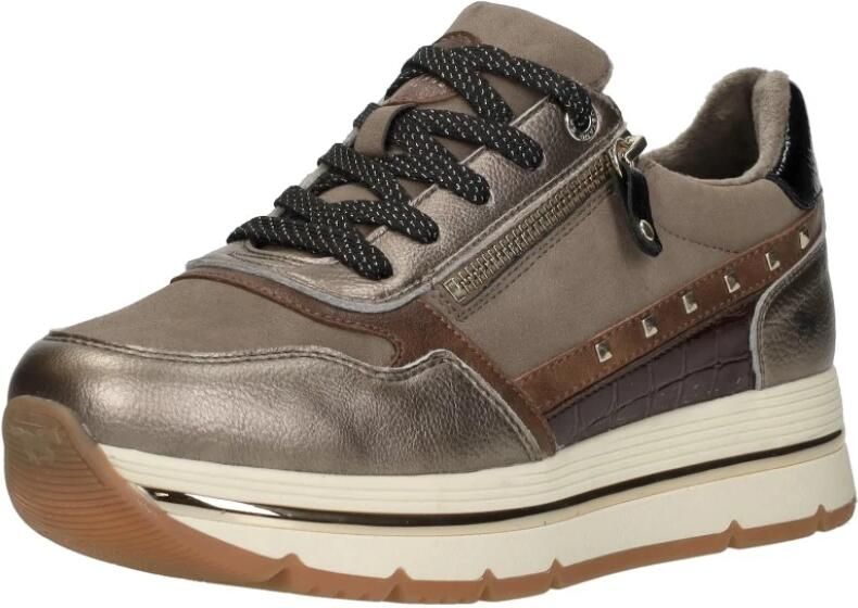 Mustang Sneakers Laag Sneakers Laag Taupe - Foto 3