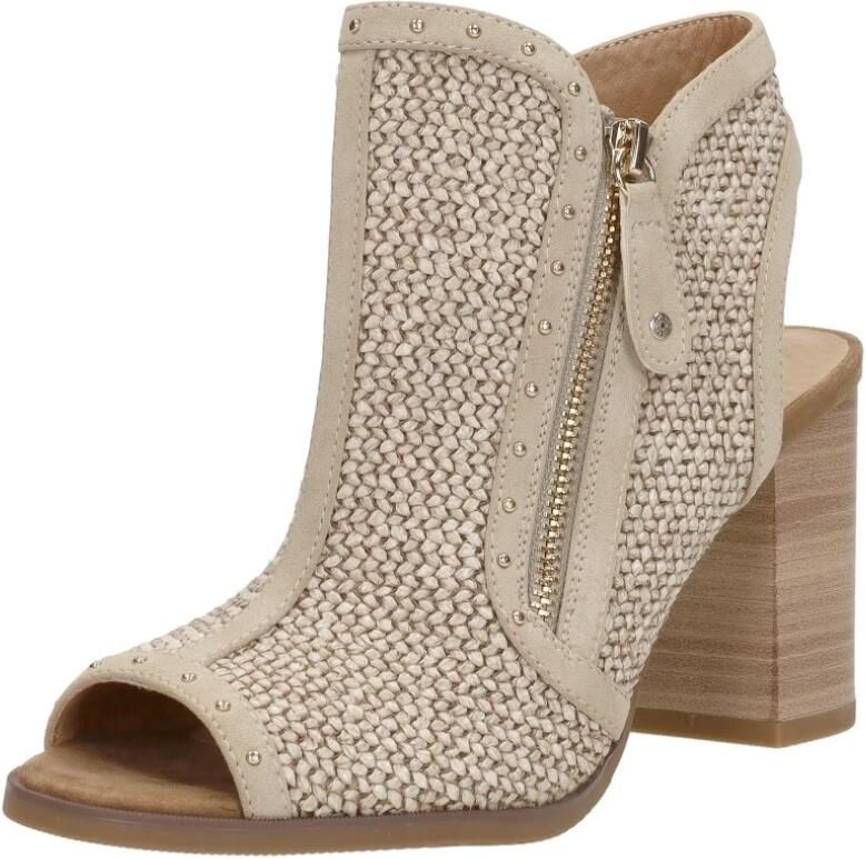 Mustang Sandalen Hak Sandalen Hak beige - Foto 3