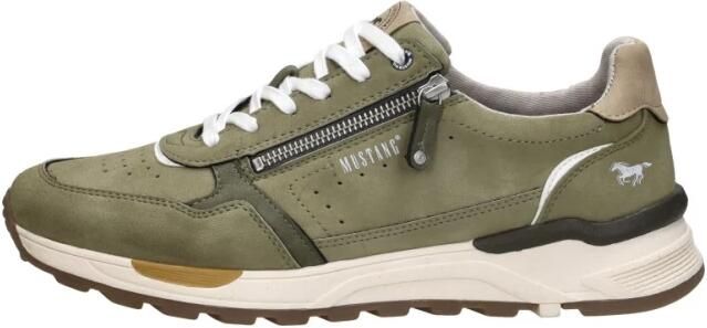 Mustang Sneakers groen Synthetisch - Foto 3