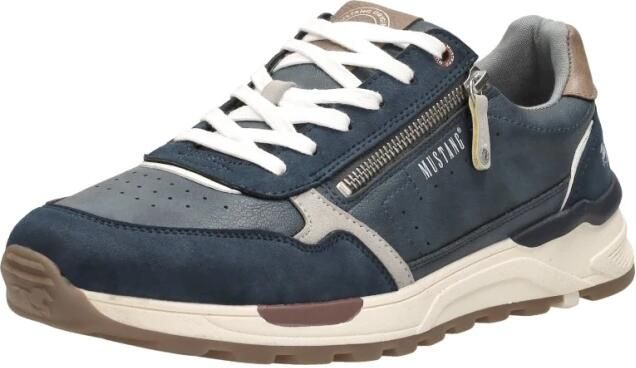Mustang Sneakers blauw Synthetisch - Foto 4