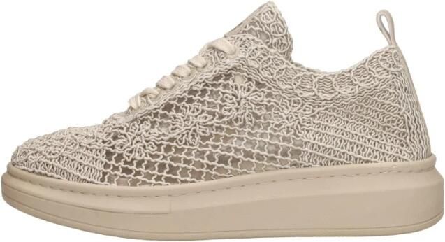 Mustang Shoes Sneakers plateausneaker veterschoen met sleehak - Foto 2