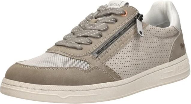 Mustang Veterschoenen Laag Veterschoenen Laag Taupe - Foto 2