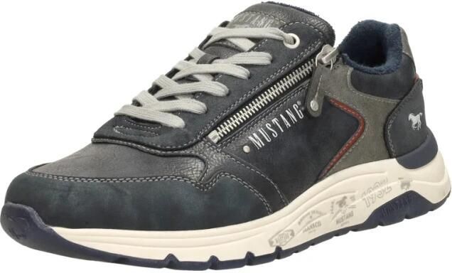 Mustang Sneakers Heren Blauw - Foto 2