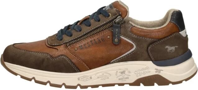 Mustang Veterschoenen Laag Veterschoenen Laag Cognac