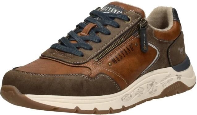 Mustang Veterschoenen Laag Veterschoenen Laag Cognac - Foto 3