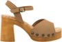 Mtng Elegant High Heel Sandals Brown Dames - Thumbnail 10
