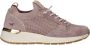 Mustang Lila Glitter Elastische Sneakers Pink Dames - Thumbnail 11