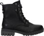 Mustang Shoes Veterschoenen enkellaars hakken met ritssluiting - Thumbnail 2