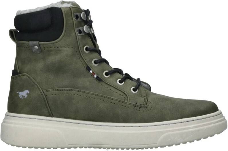 mustang veterboot Groen Heren