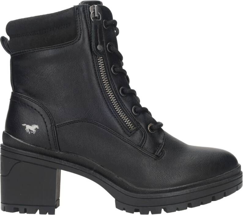 mustang veterboot Zwart Dames