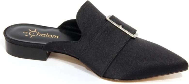 Mychalom Satijnen Schoenen met Sabot Stijl