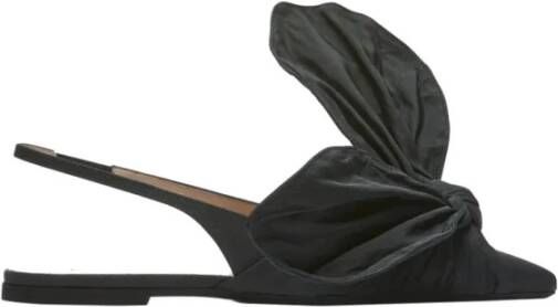 N21 Elegante Vilt Platte Schoenen met Strik