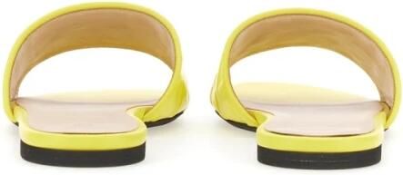 N21 Embossed Logo Leather Slider - Foto 4