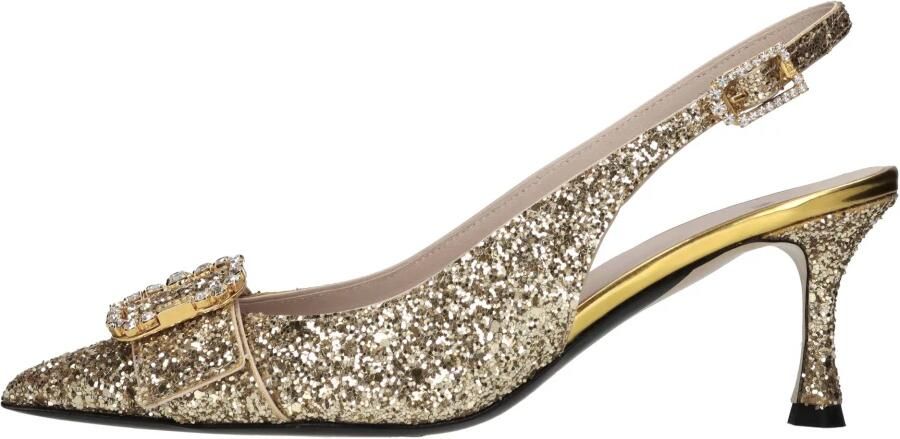 N21 Glitter Slingback Pumps