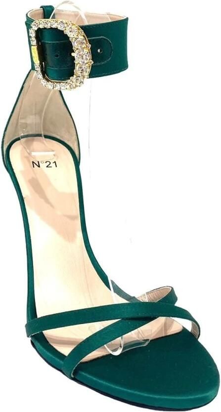 N21 Groene Sandalen Green Dames - Foto 5