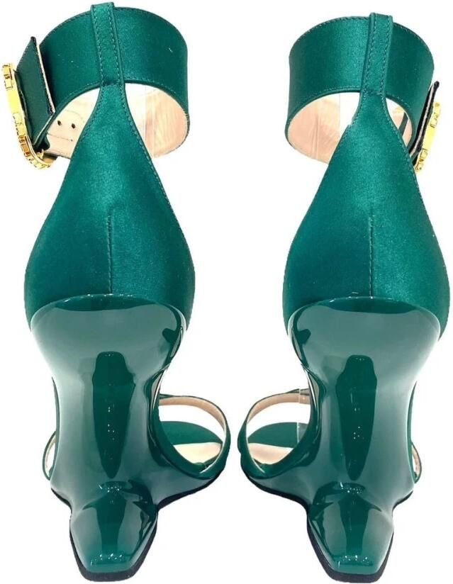 N21 Groene Sandalen Green Dames - Foto 3