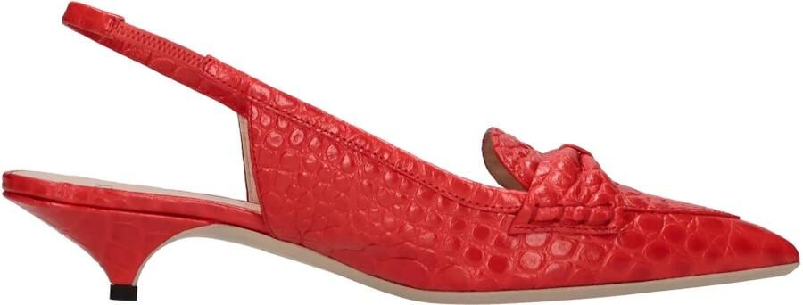 N21 Leren Slingback Pumps - Foto 6