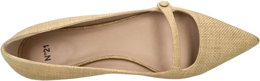 N21 Raffia Ballet Flat - Foto 4