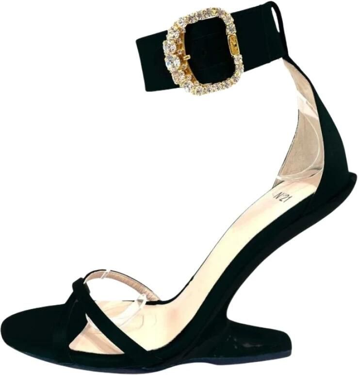 N21 Zwarte hoge hak sandalen Black Dames