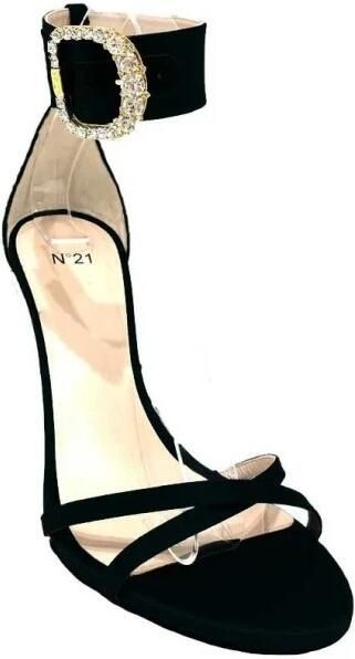N21 Zwarte hoge hak sandalen Black Dames - Foto 3