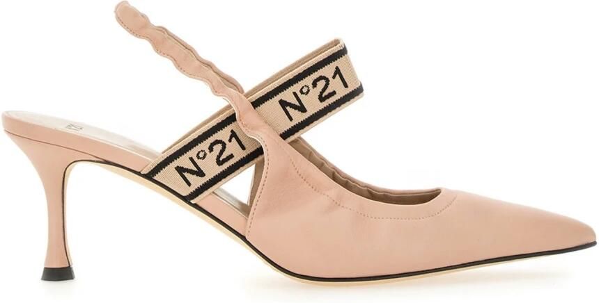 N21 Slingback met Logo