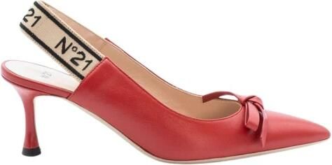 N21 Slingback met Strik