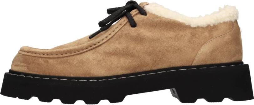 N21 Platte schoenen Bruin