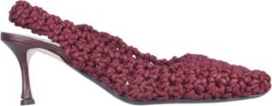 N21 Pomp Slingback Rood Dames