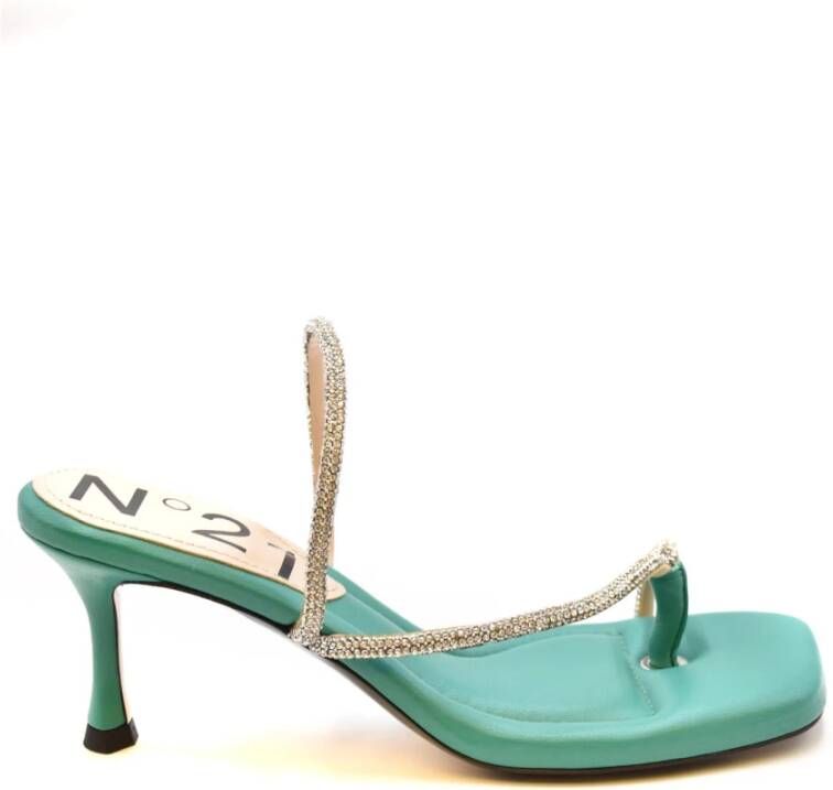 N21 Sandals Green Dames