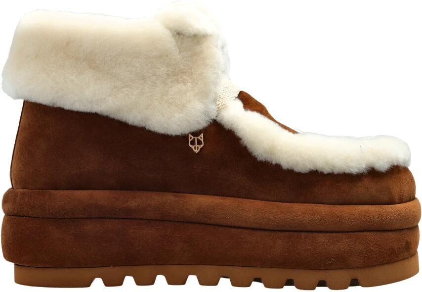 Naked Wolfe Bambi Suede Shearling Boot