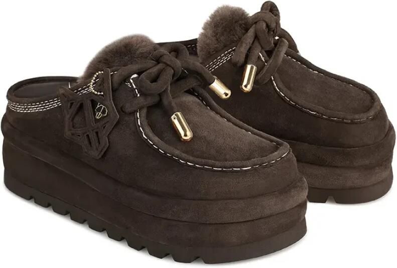 Naked Wolfe Blizzard Suède Platform Slipper - Foto 4